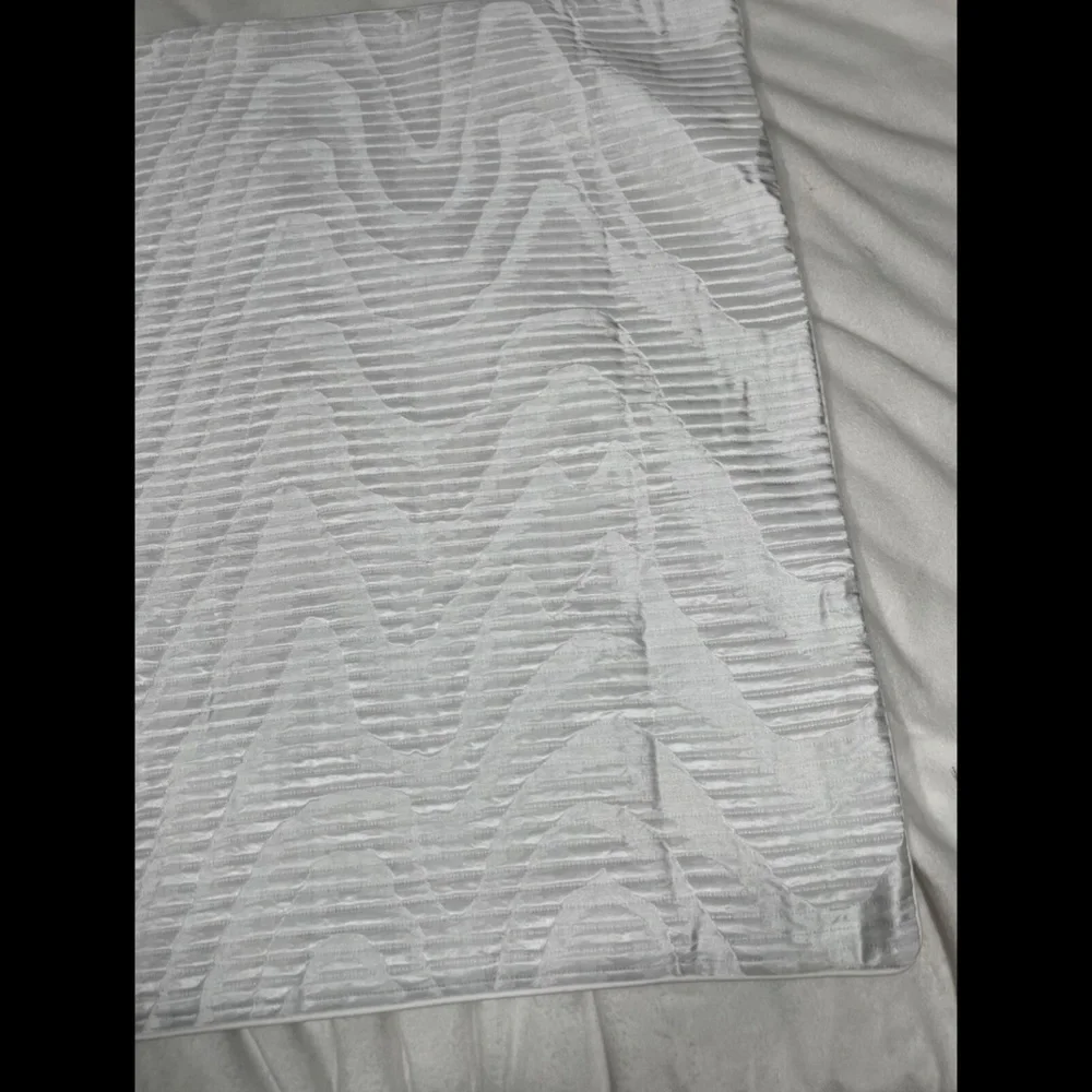 NEW Hotel‎ Collection Moire Quilted (1) Euro Sham